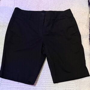 Ann Taylor Black Bermuda Shorts